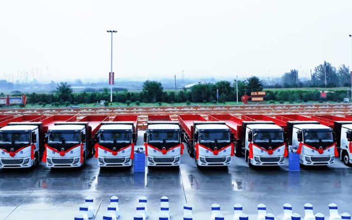 百臺交付，千臺簽約！200臺徐工新能源純電動重卡奔赴河南