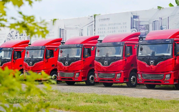 燃動福建！百臺徐工新能源電動牽引車交付