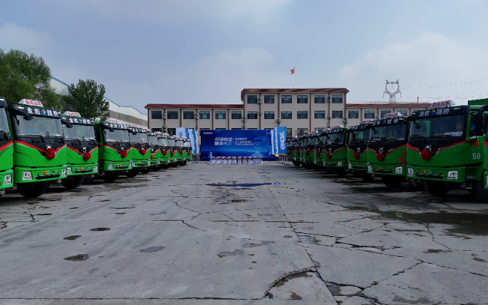 200臺徐工新能源重卡，奔赴華北！