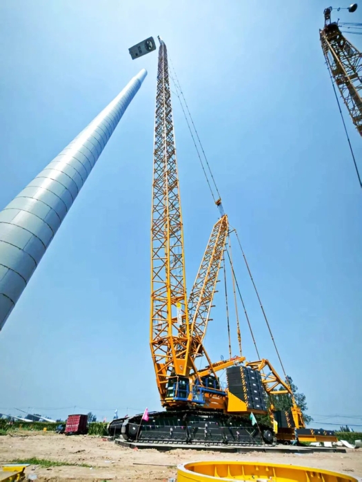 40分鐘精準(zhǔn)就位！徐工新品XLC15000M實(shí)戰(zhàn)首秀~