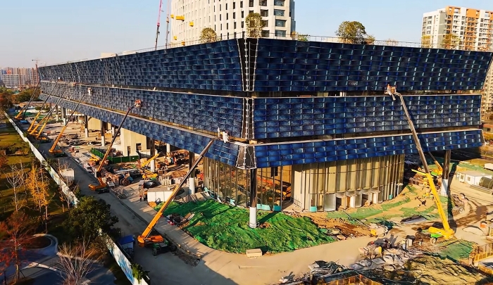 為千年運河“筑舟”！徐工成套化高空作業平臺助力運河博物館建設