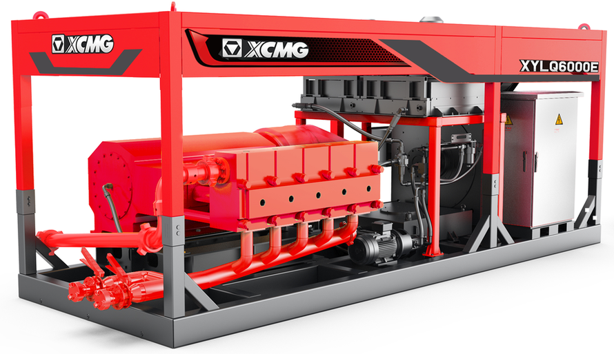 XYLQ6000E電驅(qū)壓裂撬